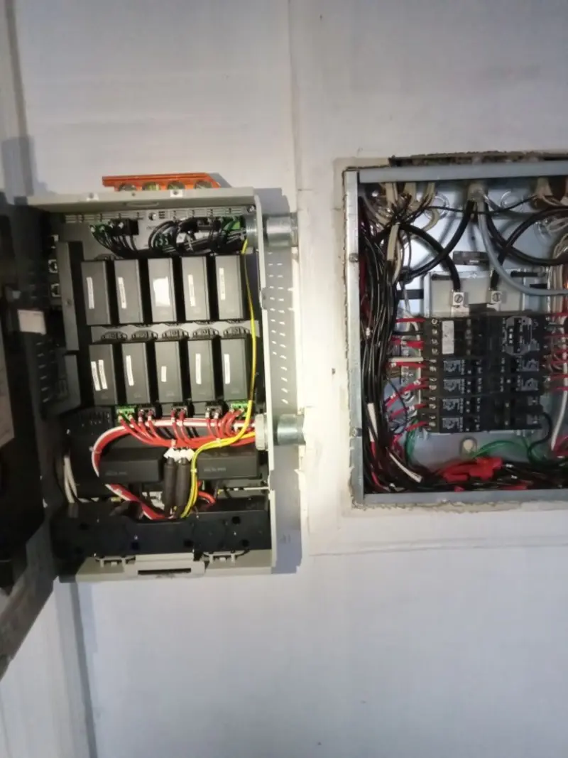Electrical panel upgrade completed for Indoor Lighting Installation in Otsego